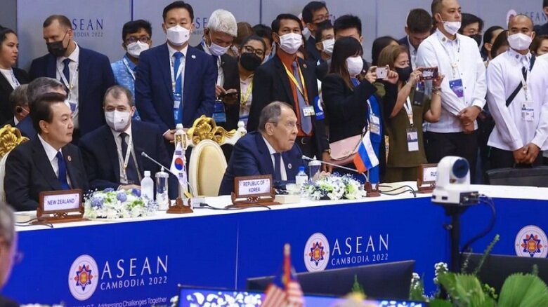 Байден присутствовал на выступлении Лаврова на Восточноазиатском саммите