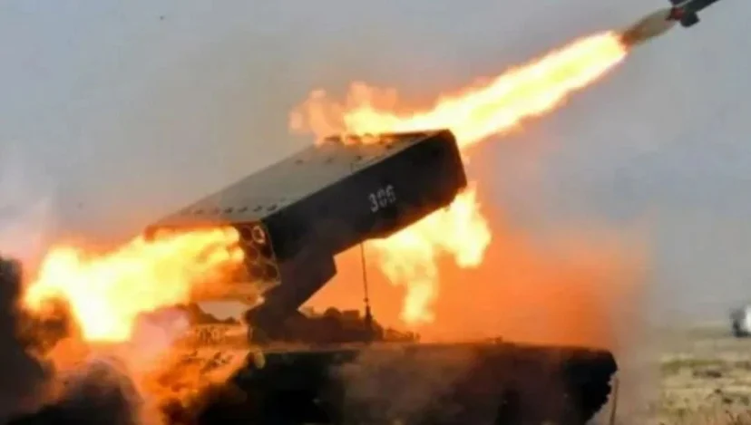 ТОС-1А "Солнцепёк" сжигает штурмовые группы ВСУ в районе Сватово