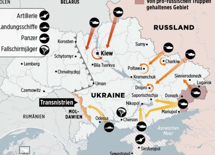 Мнение: Путин дал понять, как будет выглядеть территориально Украина