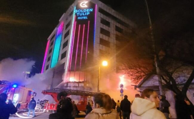 Страшный пожар бушует в центре Краснодара