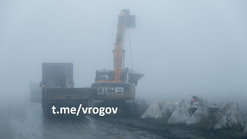 Строительство оборонительных сооружений вдоль Запорожской ЛБС подходит к завершению