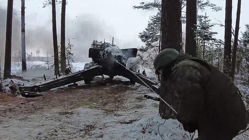 Российские «Гиацинты» уничтожили украинскую бронетехнику