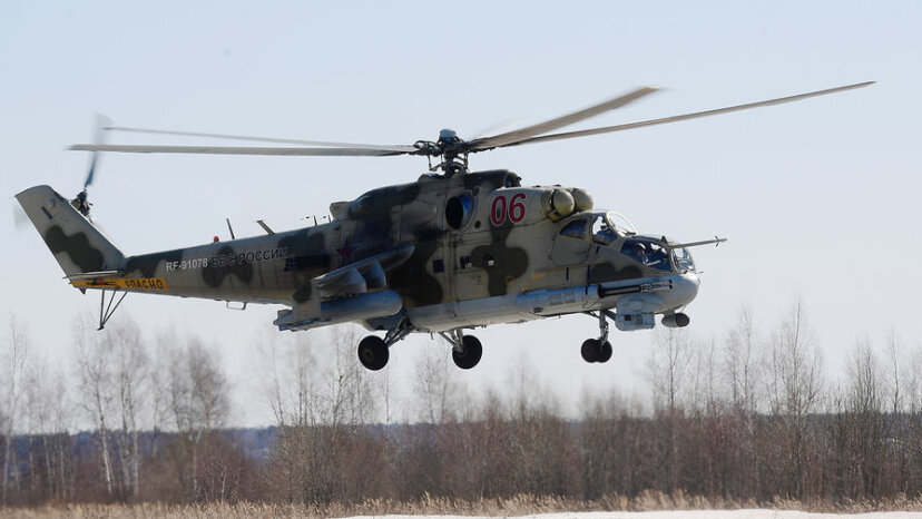МО Белоруссии: страна до апреля получит российские вертолеты Ми-35M