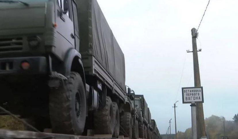 Россия начала перебрасывать военнослужащих и военную технику из Белоруссии в приграничные с зоной СВО регионы
