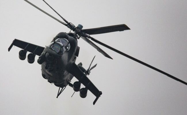 На границе с Белоруссией упал вертолёт Ми-24 ВВС Польши