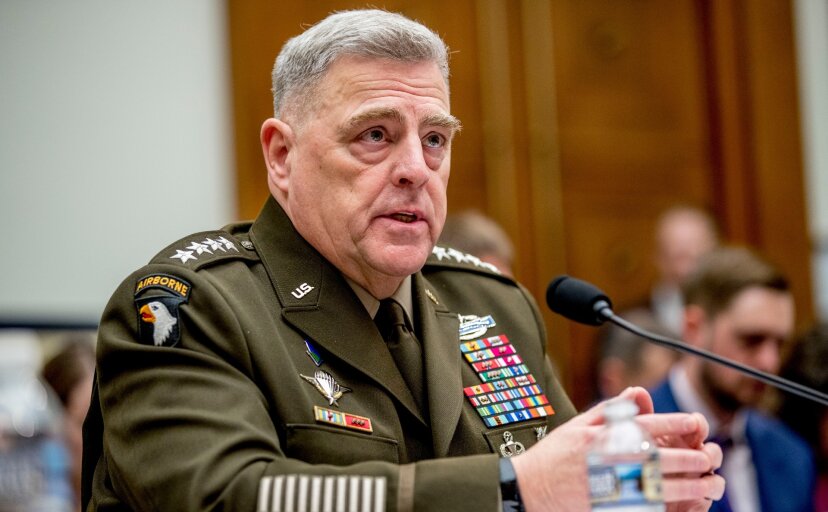 Генерал Милли заявил, что не считает неизбежной войну против России или Китая