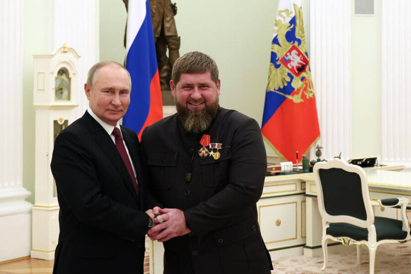 Кремль: Путин встретился с Кадыровым в Пятигорске
