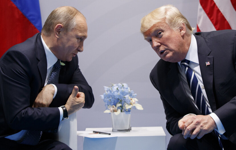 Трамп заявил об «отличных отношениях» с Путиным