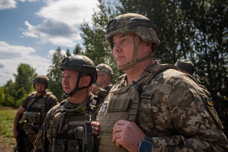 Командующий ОС ВСУ Наев: За последнюю неделю на границе с Белоруссией установлено более 2,5 тысяч мин