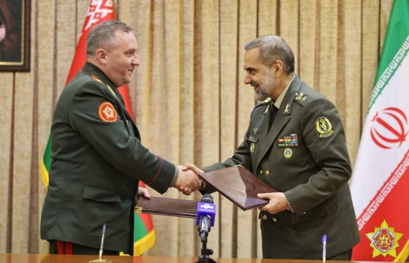 Минск и Тегеран подписали меморандум о военном сотрудничестве
