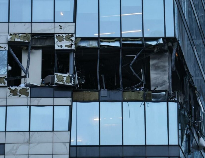 В Москве беспилотники атаковали башни «Москва Сити»