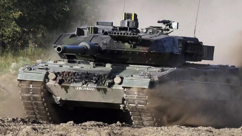 Украинские танки Leopard нанесли удар по Германии