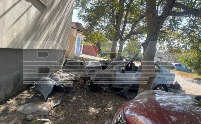 В Крыму в Джанкое взорвали автомобиль военнослужащего