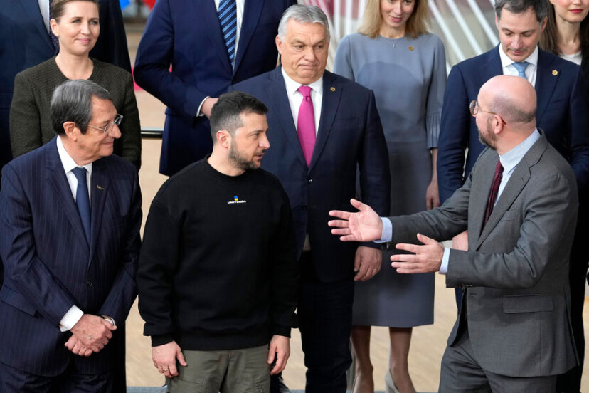 Орбан перед саммитом ЕС встретился с европейскими лидерами