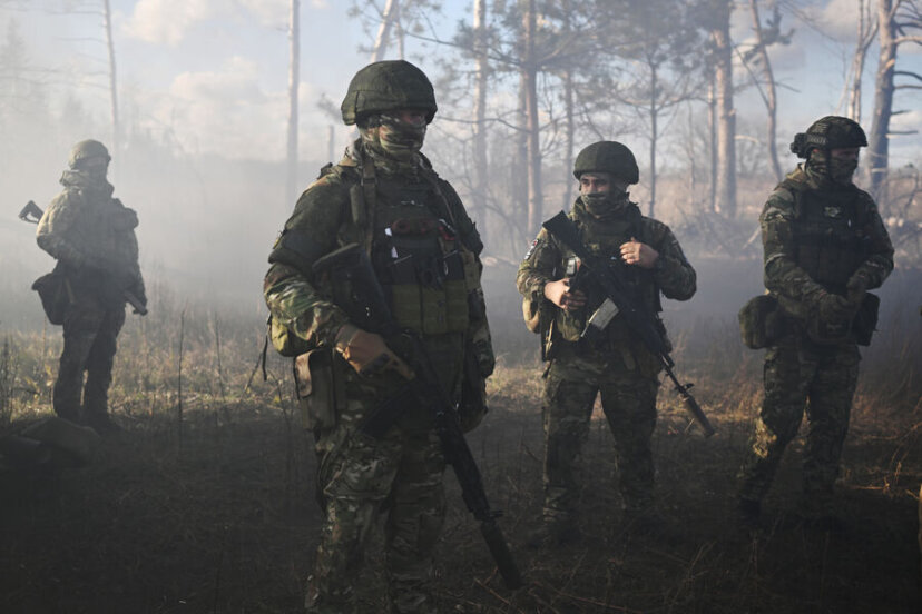 Российские войска взяли под контроль село в Харьковской области