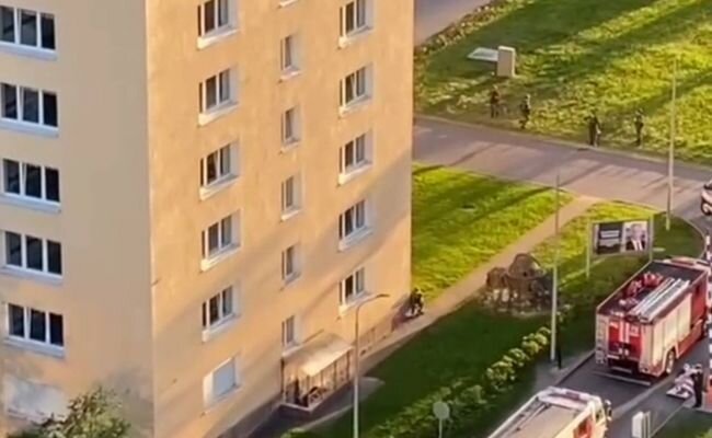 У Военной академии связи в Петербурге прогремел взрыв, есть раненые