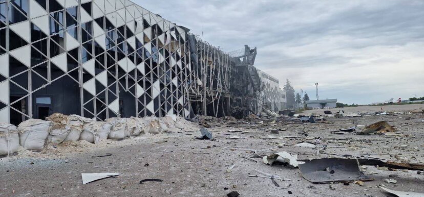ВС России нанесли удар по аэропорту Запорожья