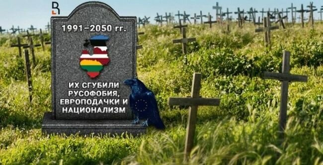 Прибалтийские Вымираты и весь ЕС вымирают из-за Украины