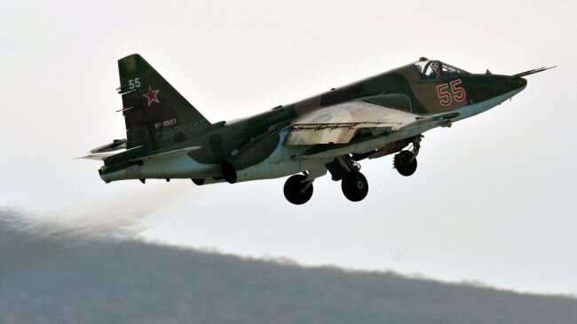 Штурмовик Су-25 разбился в Приморском крае