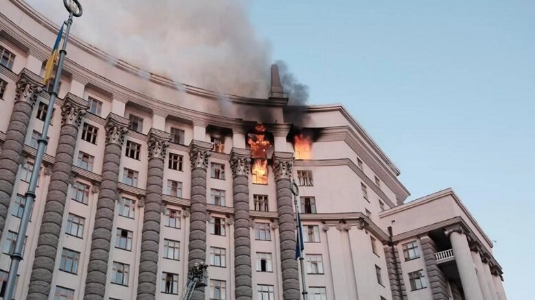 ВС России нанесли массированный удар по Украине