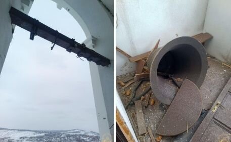 В подконтрольном Киеву Богородичном ограбили скит Святогорской лавры — до колоколов